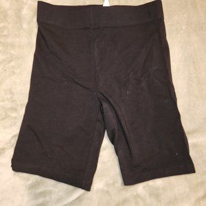 NWT Forever21 Black Bike Shorts L